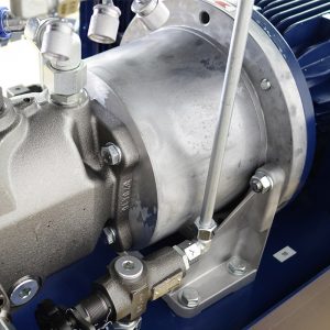 Pumpen-/Motoreinheit mit Axialkolbenpumpe