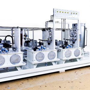 Hydraulikaggregat für einen Prüfstand