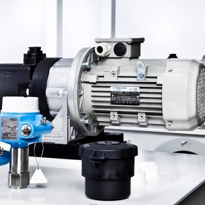 Pumpen-/Motoreinheit mit Flügelzellenpumpe