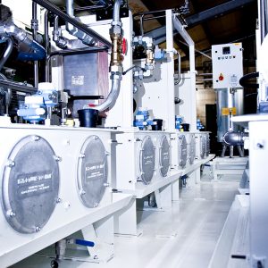Hydraulikaggregat für einen Prüfstand für Dieseleinspritzdüsen, Betriebsmedium ist ein Dieselersatzstoff