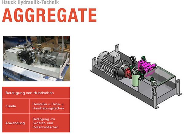 Projekt Hubtischbetaetigung