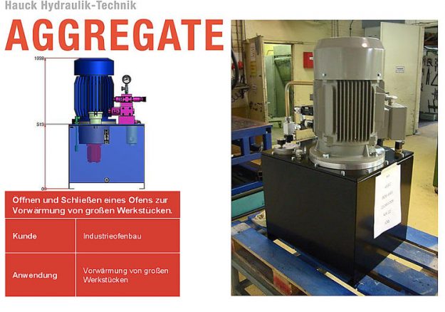 Projekt Industrieofen Vorwaermung