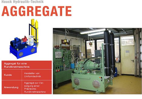 Projekt Praezisions Rundknetmaschine