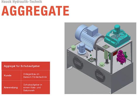 Projekt Schubaufgeber