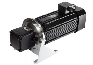Synchronservomotor mit Flügelzellenpumpe