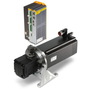 Drehzahlvariables Pumpensystem mit Flügelzellenpumpe und Parker Compax3 Servoantrieb