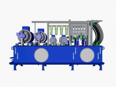 Prüfstand Hydraulikkomponenten