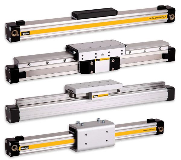 Kolbenstangenlose Linearantriebe der Baureihe Origa System Plus OSP-L (low leckage) Kolbenstangenlose Linearantriebe der Baureihe Origa System Plus OSP-L (low leckage)