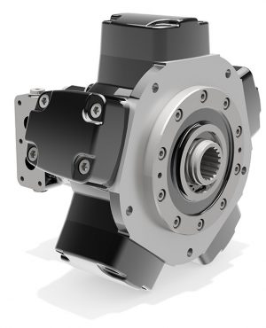 Parker Calzoni Radialkolbenmotor Baureihe MR für Drehmomente bis zu 35.000 Nm Parker Calzoni Radialkolbenmotor Baureihe MR für Drehmomente bis zu 35.000 Nm