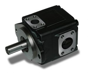 Parker Denison Flügelzellenpumpe T6C für ein Fördervolumen von 10,8 bis 100 cm³/U Parker Denison Flügelzellenpumpe T6C für ein Fördervolumen von 10,8 bis 100 cm³/U