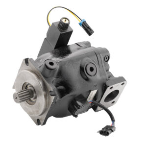 Axialkolbenpumpe der Parker Baureihe P1 Baugröße 075 mit elektronischer Überwachung des Verdrängungsvolumens