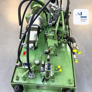 Das Hydraulikaggregat nach dem Retrofit Das Hydraulikaggregat nach dem Retrofit